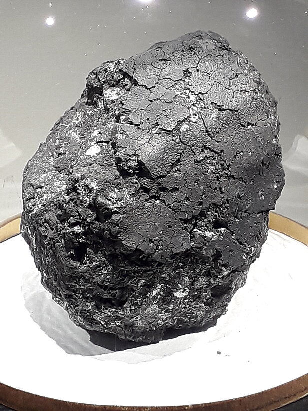 fragment météorite musée